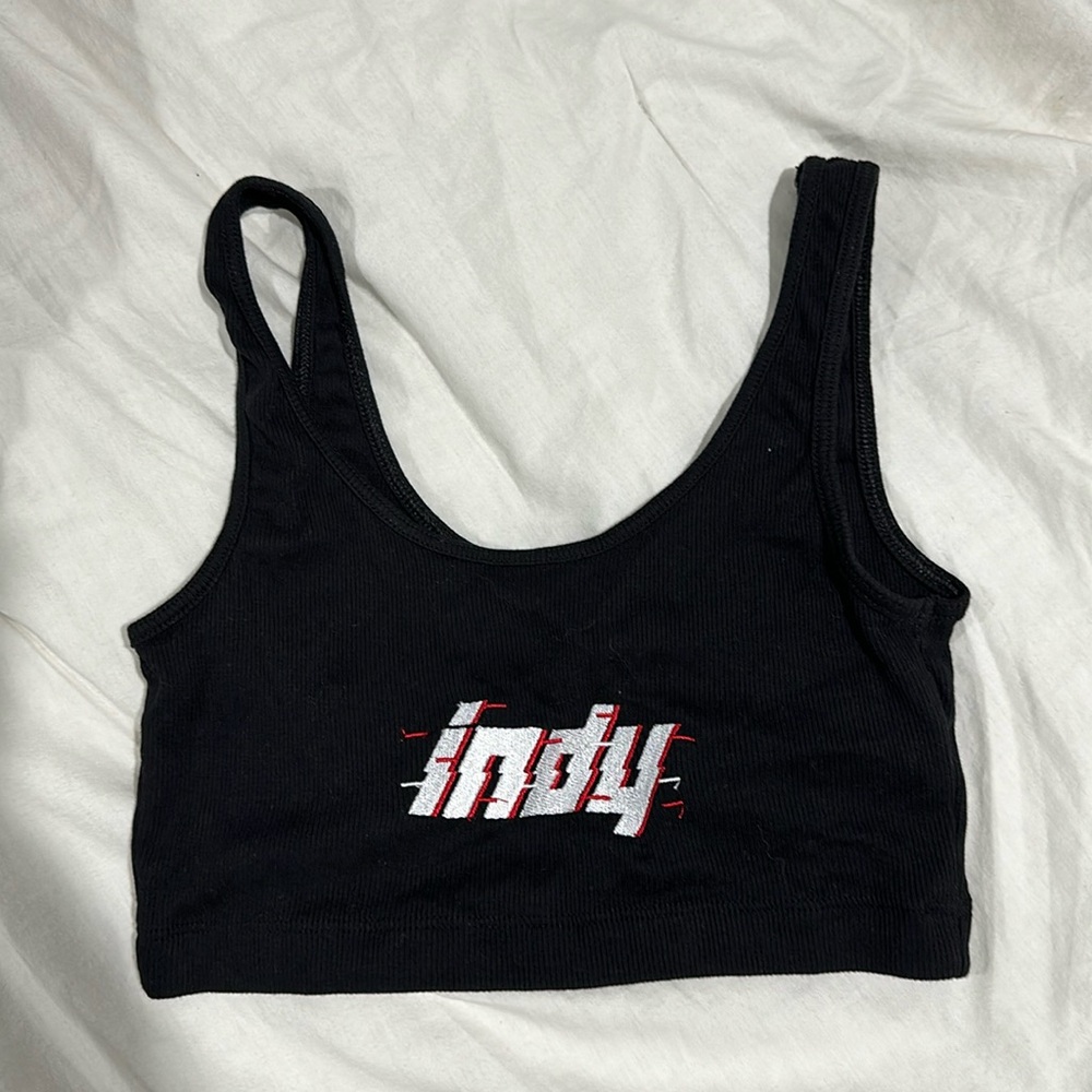 Indiana University tailgate crop top